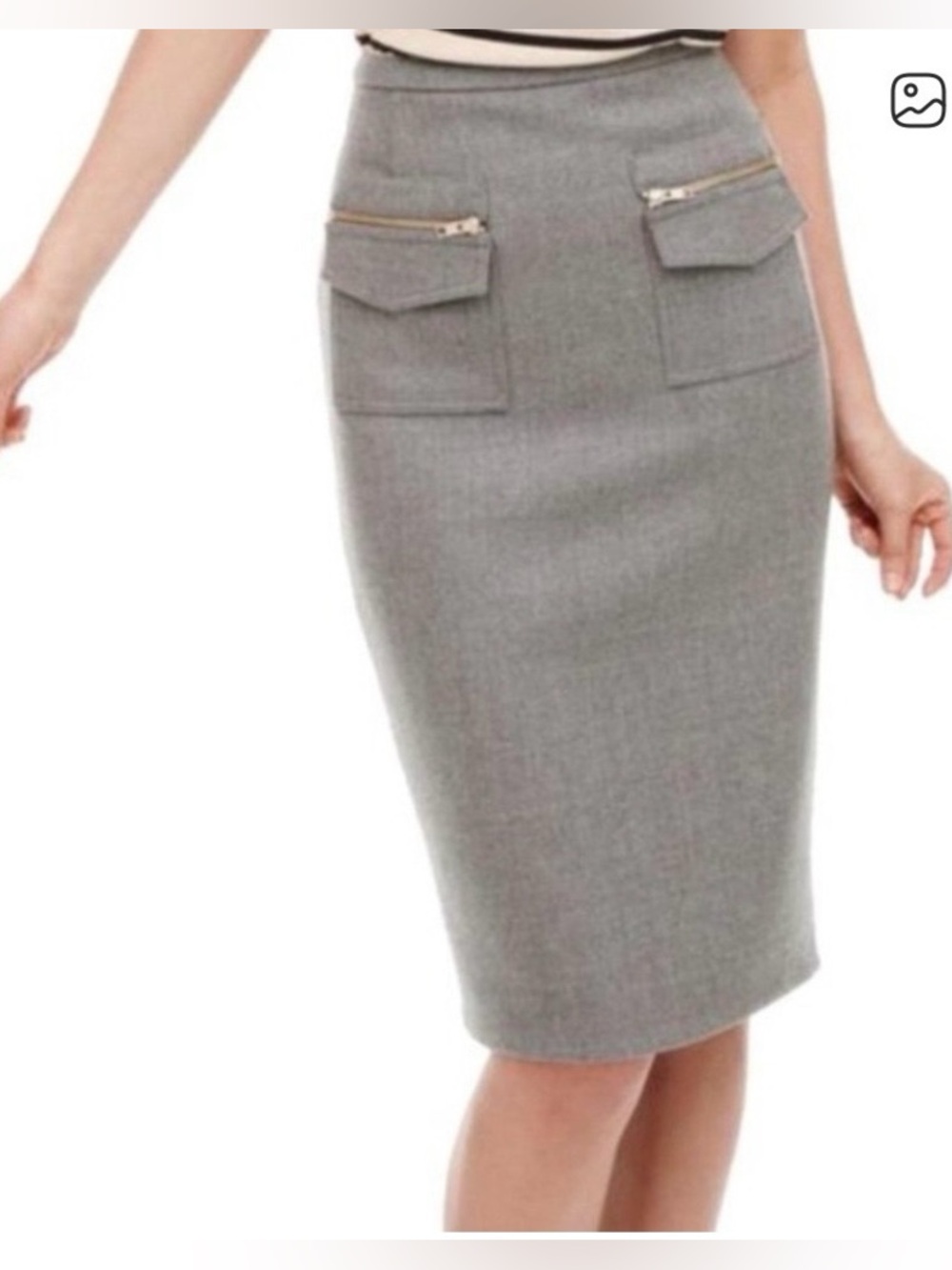 J. Crew Wool Pencil Skirt - Picture 11 of 11